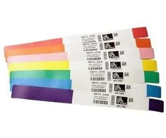„Zebra Z-Band“ linksmos rožinės lipnios spausdinimo etiketės