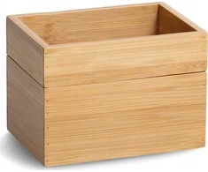 PIECES Organizatorius kosmetikai, bambukas, 2 vnt., ZELLER