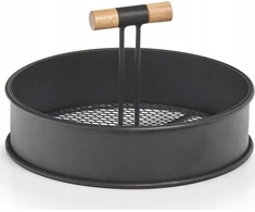 Metalinis stovas su rankenomis, Ø 20 cm, juodas, ZELLER