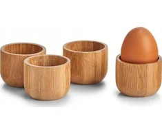 Zeller Bambukinių kiaušinių puodelių rinkinys, Ø 5 cm