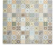 Stiklinė apsauginė plokštė MOSAIC krosnelei, didelė, ZELLER
