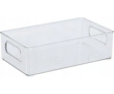 Zeller Skaidrus plastikinis organizatorius, 25,5 x 15 x 7,6 cm
