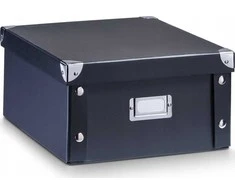 Storage box, 31x26x14 cm, juodas, ZELLER