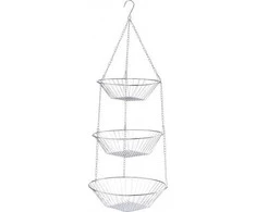 Kitchen baskets for fruit, 3 levels, ZELLER