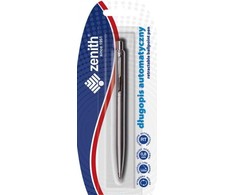 Zenith automatinis rašiklis Sidabrinis bls, metalinis, pilkos/sidabro spalvos