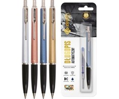 Zenith mėlynas rašiklis 0,8mm su papildomu rašikliu