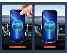 Zenwire Automobilinis telefono laikiklis su belaidžiu įkrovikliu, priekinio stiklo grotelės, kabinos paviršius Zenwire W30