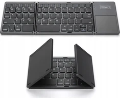 Zenwire Klaviatūra BEZPRZEWODOWA Bluetooth 5.0 Składana Przenośna do Tabletu SLIM Cicha WLK-61