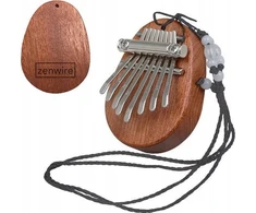 Zenwire Mini Kalimba medinis raudonmedžio Kalimba K04