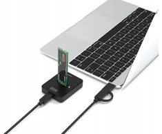 Zenwire SSD Caddy M2 NVME/SATA adapterio disko Caddy M.2 USB-C 10GB/s Zenwire