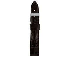 Zeppelin Dirželis skórzany , ciemnobrązowy 18 mm (9L2406007C1816)