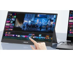 Monitorius ZEUSLAP Z15ST - Full HD | IPS | Dotyk | 15.6"