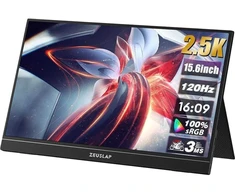 Monitorius ZEUSLAP ZP156K - 120Hz | 2.5K | IPS | 15.6"