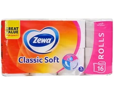 Tualetinis popierius Zewa Classic Soft, 3 sl, 16 vnt.