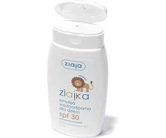 Ziaja Ziajka SPF 30 Vandeniui atspari emulsija veidui ir kūnui vaikams, 125 ml