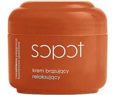Ziaja Sopot Bronzing Face Atpalaiduojantis savaiminio įdegio veido kremas, 50 ml