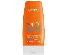 Ziaja Sopot Sun SPF 25 Apsauginis kremas nuo saulės šviesiai jautriai veido ir kūno odai, 60 ml