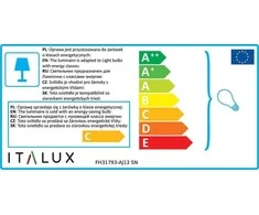 Lubinis šviestuvas Italux Pakabinamas šviestuvas ANELA, 3xGU10, nikelio sp.