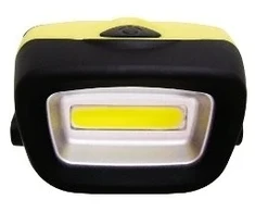 Žibintuvėlis Alogy Pavexim latarka Juodas, Geltonas latarka czołowa COB LED (S-2210)