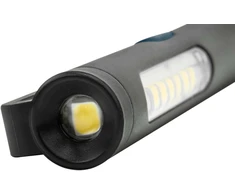 Žibintuvėlis Ansmann Ansmann PL130B, Hand prožektorius, Juodas, Acrylonitrile butadiene styrene (ABS), Plastic, Mygtukai, IP20, SMD LED