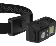 Žibintuvėlis Ansmann Czołowa HD700RS-DS akumuliatorinė 5+3W juoda (1600-0701)