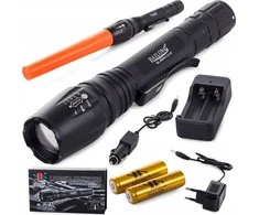 Žibintuvėlis Bailong LED CREE XM-L T6 su priartinimu