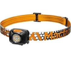 Mactronic 400lm įkraunamas galvos žibintuvėlis Rebel (oranžinis) AHL0061