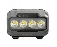 Nitecore HA23 UHE 600 lm 3xAAA stovyklavimo prožektorius su kelių spalvų temperatūra