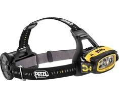 Petzl E80CHR Duo S priekinis žibintas juodas/geltonas