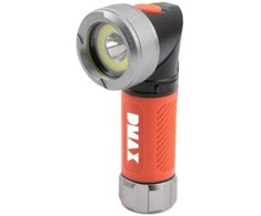 Žibintuvėlis DMAX TLG 332 Juodas Oranžinė Sidabrinė Žibintuvėlis ręczna LED