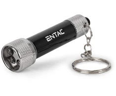 Žibintuvėlis ENTAC Entac EFL-5LED-KC-BL latarka Juodas Žibintuvėlis Pakabutis LED