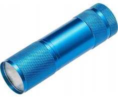 GTV LED žibintuvėlis 3xAAA baterijoms 1,5 V, 3W, 150lm, 6400K, 22 m, IP20, mėlynas