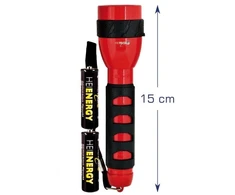 Sarkans lukturītis ar 5 LED garums 15 cm 4003557 Heitech 04003557 ()