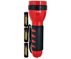 Sarkans lukturītis ar 9 LED garums 19 cm 4003558 Heitech 04003558 ()