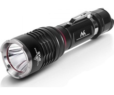 MACLEAN MCE220 Maclean MCE220 LED Cree 800 liumenų žibintuvėlis + įkroviklis + dviračio laikiklis