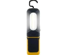 Žibintuvėlis Schwaiger Schwaiger LED Arbeitsleuchte AKKU mit Taschenlampe 5W sch/ge