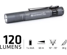 Žibintuvėlis Suprabeam Q1 mini 120lm 1x AAA