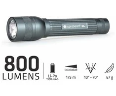Žibintuvėlis Suprabeam Q2xr 800lm LiPo USBC