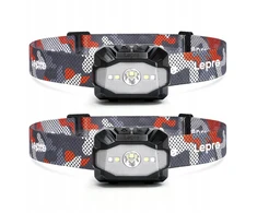 LEPRO 320023-2 USB Headlamp, 2 vnt.