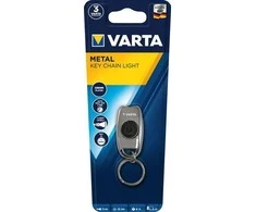 Varta L.E.D. METAL KEY CHAIN LIGHT Raktų grandinėlė su žibintuvėliu Chromas LED