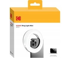 Kodak LED Ring Light Mini 4'' RM001 balta