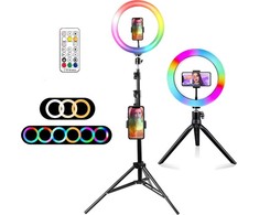 Dėlionė MOZOS MLM-RING-RGB LAMPA PIERŚCIENIOWA LED 26CM
