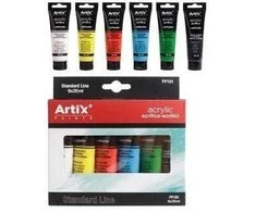 ZIELER akrilinių dažų rinkinys 6 spalvos 6x35ml