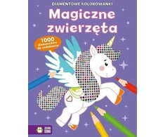 Zielona Sowa ZIELONASOWA Diamentowe kolorowanki Magiczne zwierzęta 81218