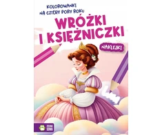 Zielona Sowa ZIELONASOWA Kolorowanki na cztery pory roku Wróżki 83090