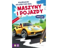 Zielona Sowa ZIELONASOWA Kolorowanki na cztery pory roku Maszyny 83076