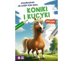 Zielona Sowa ZIELONASOWA Kolorowanki na cztery pory roku Koniki 83083