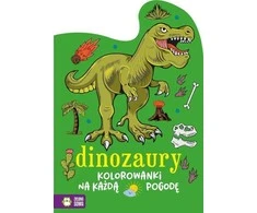 Zielona Sowa ZIELONASOWA Dažymo puslapiai bet kokiam orui Dinozaurai W1 07686