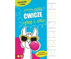 Zielona Sowa Knyga „Aš šaunu. Mankštinu ranką ir akį“. Trafaretai iš kalkinio popieriaus.