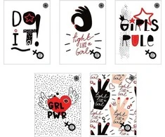 Ziemia Obiecana Lapas A5 / 80K Line Girls taisyklė (5vnt)